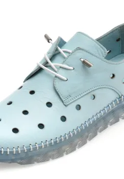 Pantofi GRYXX albastri, MN8006, din piele naturala imagine