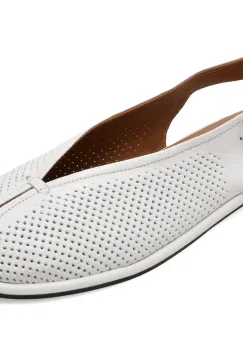 Pantofi GRYXX albi, 2184054, din piele naturala imagine