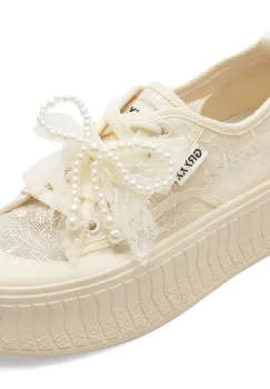 Pantofi GRYXX albi, 278, din material textil imagine