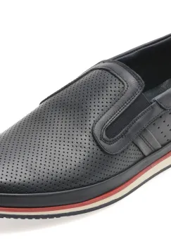 Pantofi GRYXX bleumarin, M6303, din piele naturala imagine