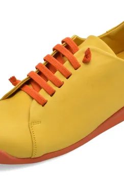 Pantofi GRYXX galbeni, 1601, din piele naturala imagine