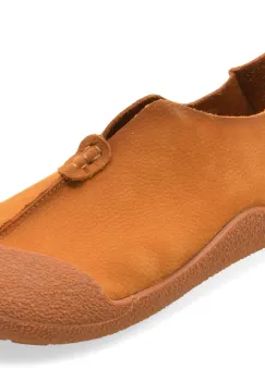 Pantofi GRYXX galbeni, 61188, din piele naturala imagine