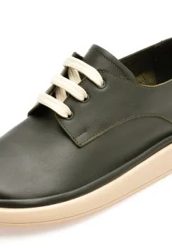 Pantofi GRYXX kaki, 1371132, din piele naturala imagine