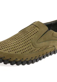 Pantofi GRYXX kaki, 7117908, din nabuc imagine