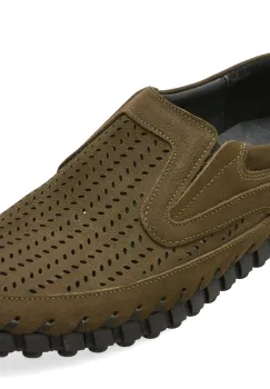 Pantofi GRYXX kaki, 7117908, din nabuc imagine