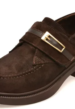 Pantofi GRYXX maro, 2203635, din piele intoarsa imagine