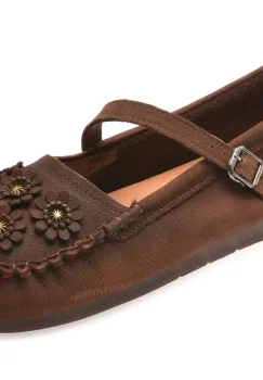 Pantofi GRYXX maro, 221, din nabuc imagine