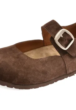 Pantofi GRYXX maro, 233382, din piele intoarsa imagine