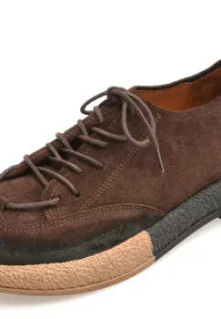 Pantofi GRYXX maro, 3642609, din piele intoarsa imagine