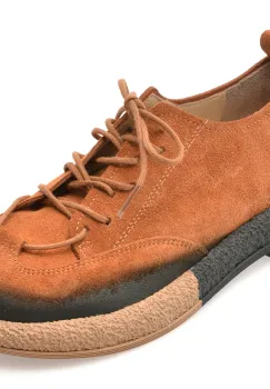 Pantofi GRYXX maro, 3642609, din piele intoarsa imagine