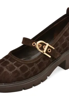 Pantofi GRYXX maro, 4846215, din piele intoarsa imagine