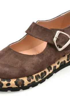 Pantofi GRYXX maro, 671341, din piele intoarsa imagine