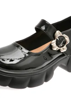 Pantofi GRYXX negri, 15002, din piele naturala lacuita imagine