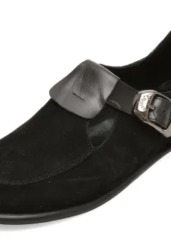 Pantofi GRYXX negri, 157H451, din piele intoarsa imagine