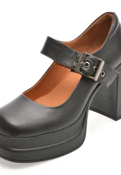 Pantofi GRYXX negri, 19994, din piele naturala imagine