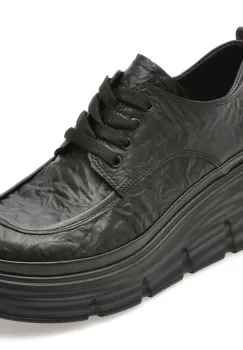 Pantofi GRYXX negri, 387601, din piele naturala imagine