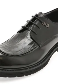 Pantofi GRYXX negri, 51576, din piele naturala imagine