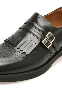Pantofi GRYXX negri, 61506, din piele naturala imagine