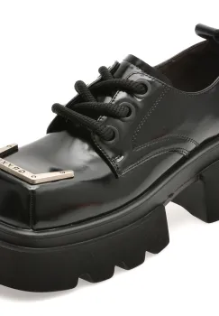 Pantofi GRYXX negri, 8502, din piele naturala imagine