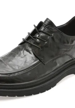 Pantofi GRYXX negri, 925812, din piele naturala imagine
