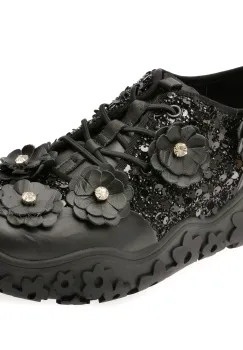 Pantofi GRYXX negri, AC2010, din material textil imagine