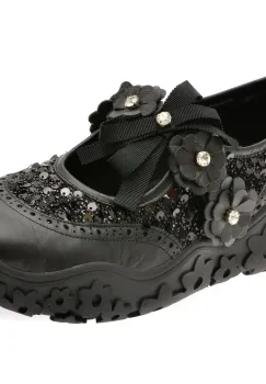 Pantofi GRYXX negri, AC2011, din material textil imagine