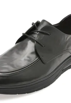 Pantofi GRYXX negri, M6522, din piele naturala imagine