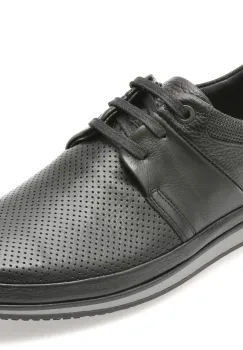 Pantofi GRYXX negri, M6819, din piele naturala imagine