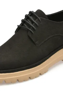 Pantofi GRYXX negri, M7613, din nabuc imagine