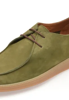 Pantofi GRYXX verzi, 12802, din nabuc imagine