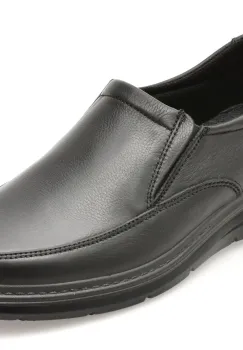 Pantofi IMAC negri, 851290, din piele naturala imagine