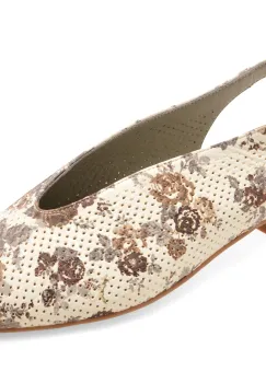 Pantofi IMAGE bej, 16716, din piele naturala imagine