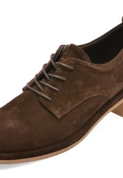 Pantofi IMAGE maro, 3772610, din piele intoarsa imagine