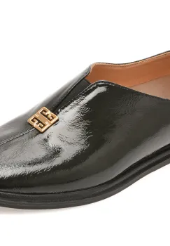 Pantofi IMAGE negri, 1932610, din piele naturala lacuita imagine