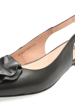 Pantofi IMAGE negri, 1L174, din piele naturala imagine