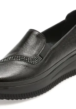 Pantofi IMAGE negri, 381126, din piele naturala lacuita imagine