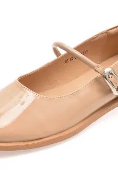 Pantofi IMAGE nude, V732G23, din piele naturala lacuita imagine