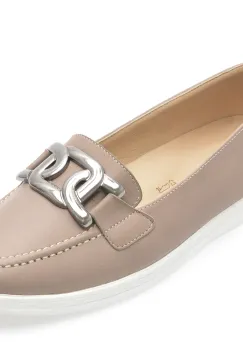 Pantofi KELIK gri, EV2875, din piele naturala imagine