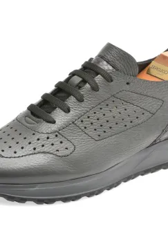 Pantofi LE COLONEL gri, 48901, din piele naturala imagine