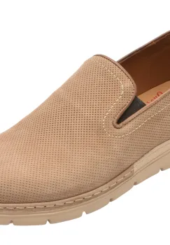 Pantofi OTTER bej, E1972, din nabuc imagine