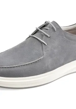 Pantofi OTTER gri, 3752, din piele intoarsa imagine