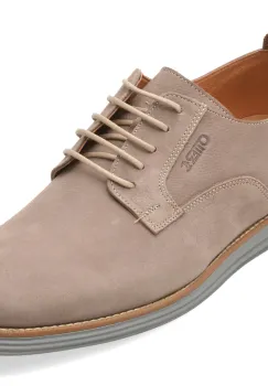 Pantofi OTTER gri, A35, din nabuc imagine