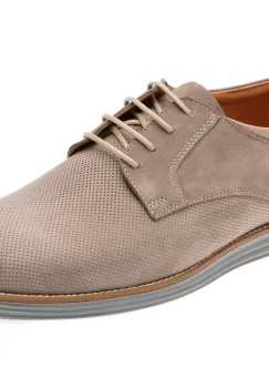 Pantofi OTTER gri, A36, din nabuc imagine