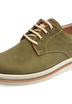 Pantofi OTTER kaki, 2131, din nabuc imagine