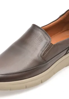 Pantofi OTTER maro, 10605, din piele naturala imagine