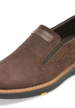 Pantofi OTTER maro, 1096, din nabuc imagine