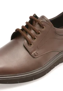 Pantofi OTTER maro, 2804, din piele naturala imagine