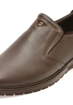 Pantofi OTTER maro, 556, din piele naturala imagine