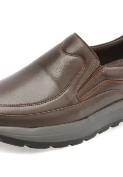 Pantofi OTTER maro, DD7015, din piele naturala imagine