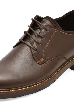 Pantofi OTTER maro, E293, din piele naturala imagine